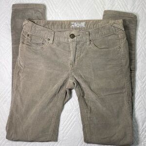 Free People ✨ Corduroy Skinny Pants Women’s size 27